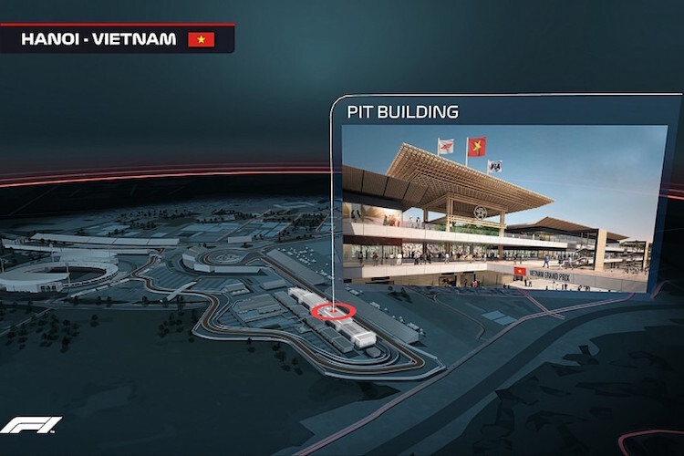 Die Formel-1-Führung hat Grafiken veröffentlicht, wie das in Hanoi aussehen könnte
