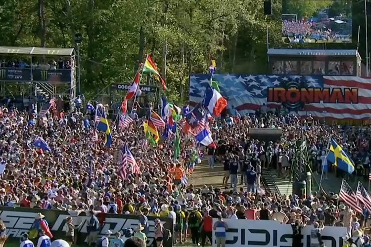 Die Fans feierten das siegreiche australische Team