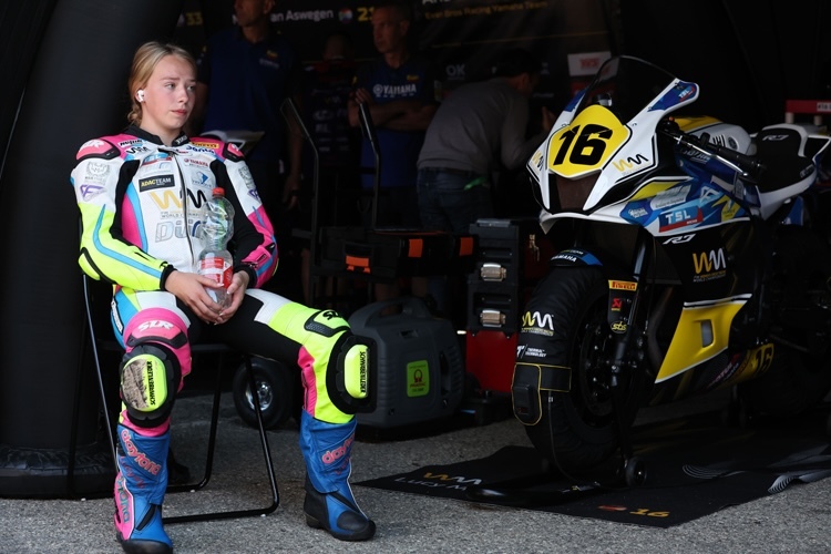 Lucy Michel kämpft um ihre Teilnahme an der Motorrad-Frauen-WM 2025