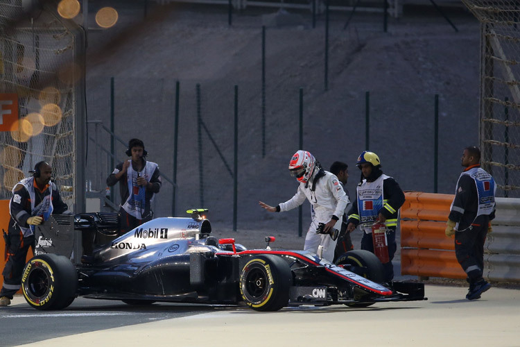 Jenson Button hatte in Bahrain ein Wochenende zum Vergessen