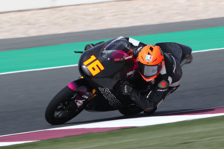 Moto3-Schnellster bisher: Andrea Migno