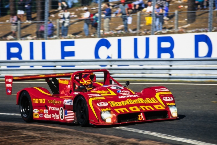 Der Ferrari 333 SP von Giampiero Moretti bei den 24h Le Mans 1998