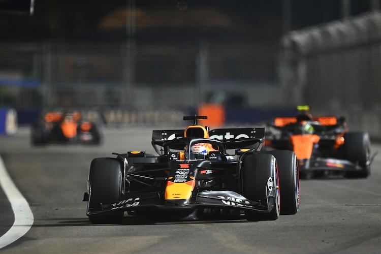 Max Verstappen in Singapur