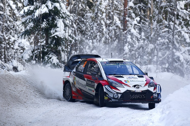 Esapekka Lappi erstmals im WRC auf Schnee