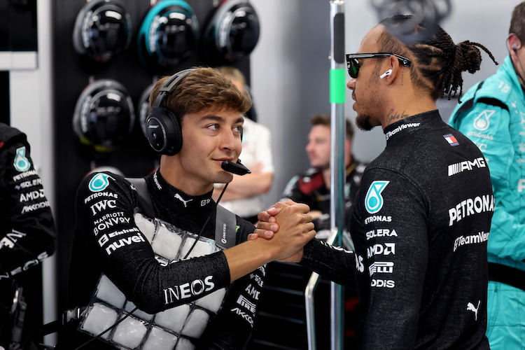 Mercedes-Teamchef Toto Wolff lobt George Russell und Lewis Hamilton