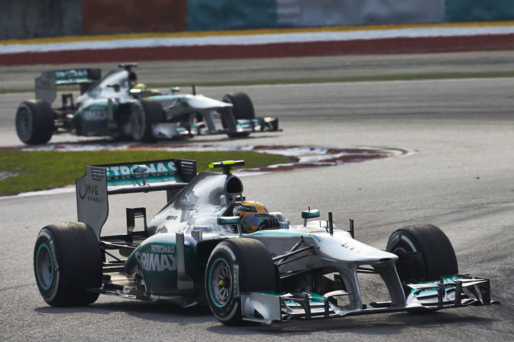 Spritsparmodus, Reifensorgen, Stallorder – Malaysia war kein Vergnügen für Lewis Hamilton