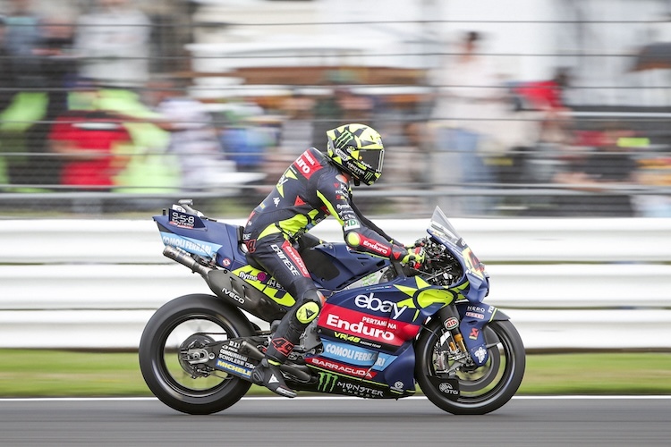 Grazie Vale. VR46-Pilot Di Giannantonio ehrt den Doktor