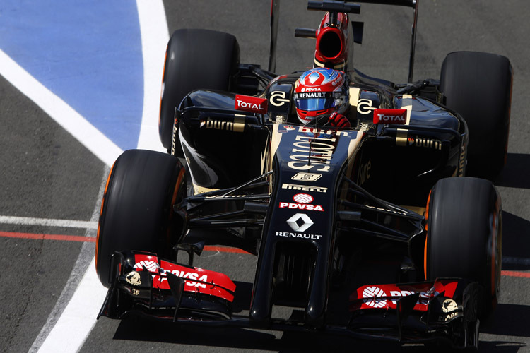 Lotus-Pilot Romain Grosjean beklagte sich über Boxenfunk: ««Es ist wirklich schlecht, wirklich sehr, sehr schlecht»