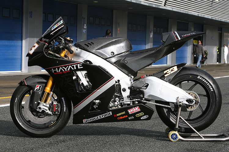MotoGP-Kawasaki von 2009: Viel Erfahrung mit hochdrehenden Vierzylinder-Motoren