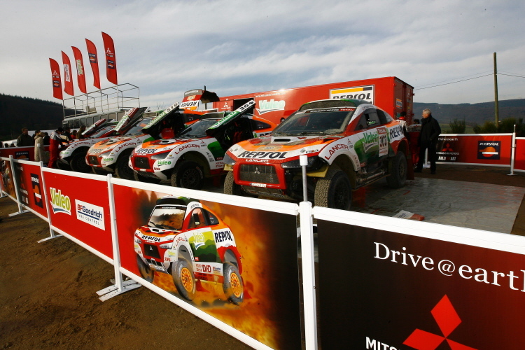 Mitsubishi stellt das Dakar-Engagement ein.