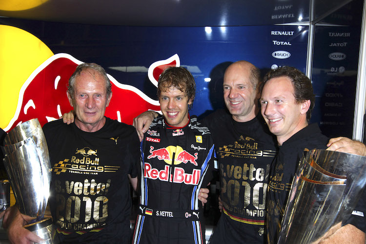 Abu Dhabi 2010: Sebastian Vettel holt den ersten seiner vier WM-Titel für Red Bull Racing