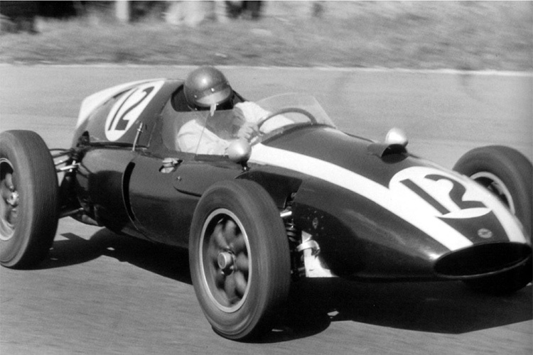 Jack Brabham 1959 in seinem Cooper
