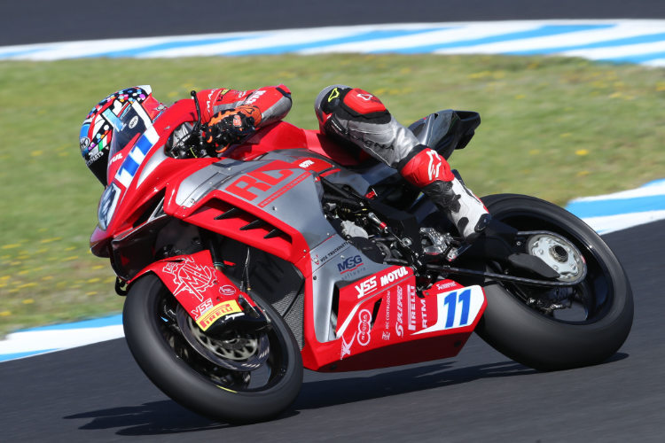 Phillip-Island-Heftiger-Crash-Pole-f-r-Bendsneyder