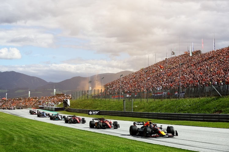 Einmalige Atmosphäre am Red Bull Ring