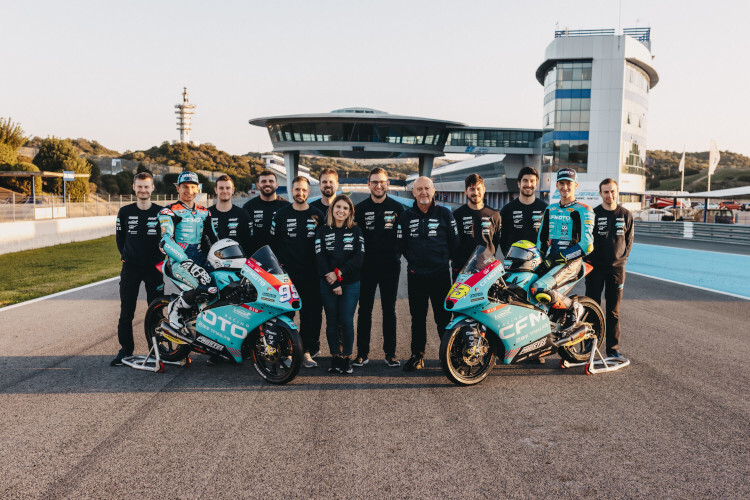 Die Mannschaft: CFMOTO Racing PruestelGP 2022