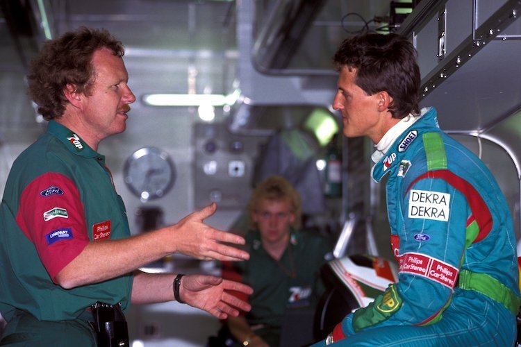 Trevor Foster und Michael Schumacher