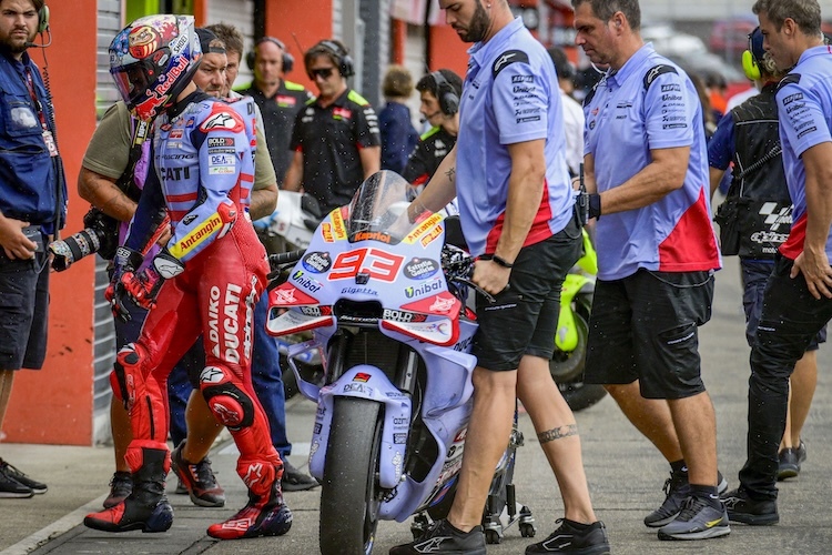 «MM93»: In Motegi wie alle GP23-Piloten mit «alter» Technik unterwegs