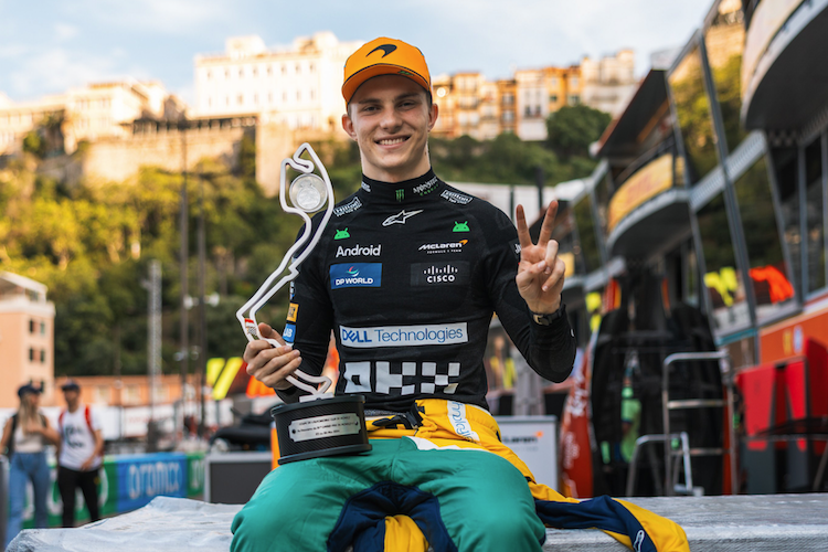 Oscar Piastri nach Rang 2 in Monaco