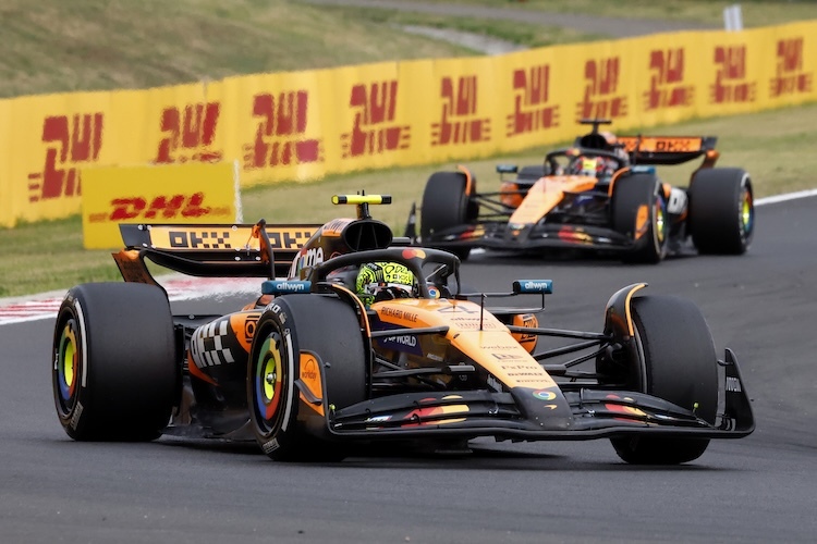 Lando Norris und Oscar Piastri