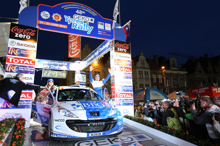 Die belgische Rallye Ypern ist ein EM-Highlight