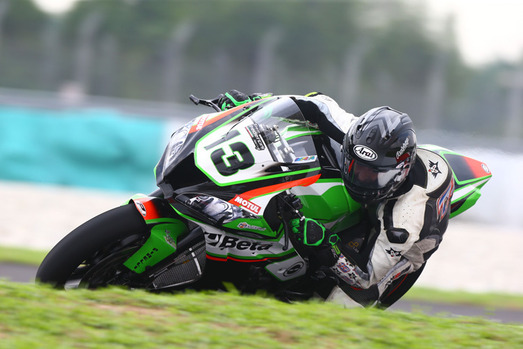 Anthony West in Sepang