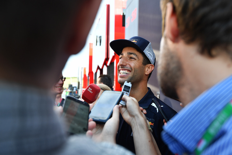 Daniel Ricciardo verlässt das Red Bull Racing-Team