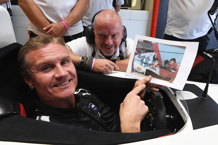David Coulthard und Mike: «Wie jung wir damals waren!»