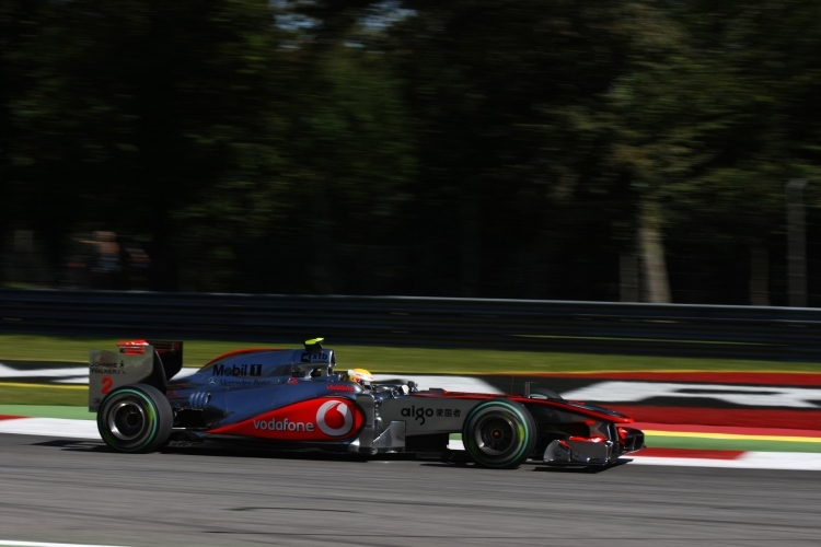 Lewis Hamilton setzte am Samstagmorgen die Bestzeit