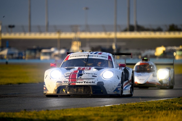 Der Porsche 911 RSR von WeatherTech Racing in Daytona
