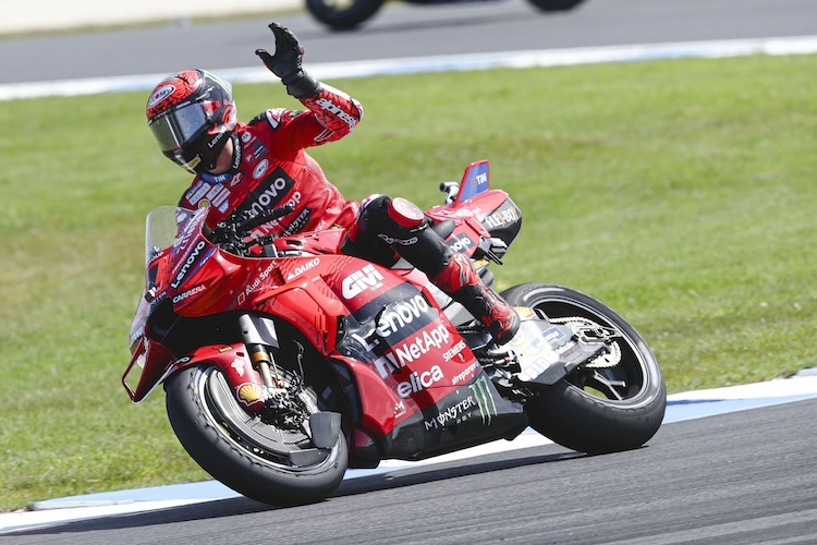 Mehr war nicht drin: Platz 3 für Francesco Bagnaia