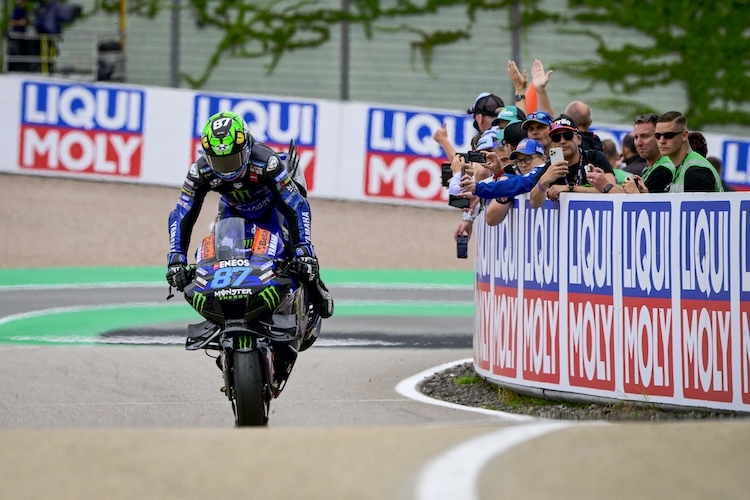 Remy Gardner. Nach dem Sachsenring-GP auch in Silverstone auf der MotoGP-Yamaha