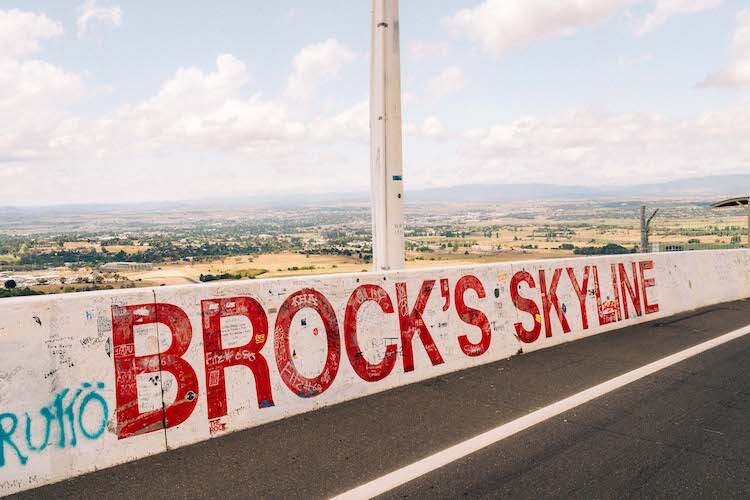 Brock´s Skyline ist einer der beliebtesten Streckenabschnitte rund um den Mount Panorama Circuit