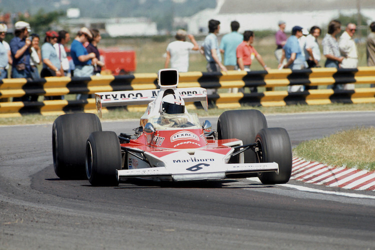 Denny Hulme 1974 beim Grossen Preis von Argentinien