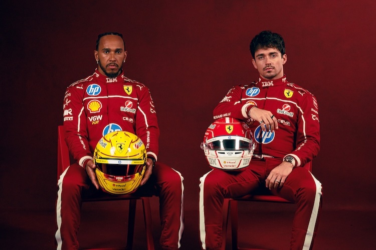 Charles Leclerc will möglichst viel von seinem neuen Teamkollegen Lewis Hamilton lernen