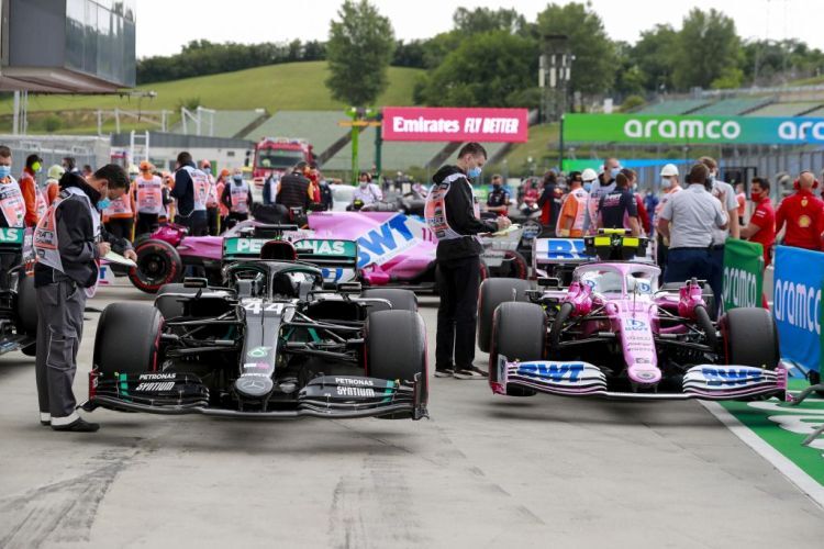 Die Autos von Lewis Hamilton & Lance Stroll