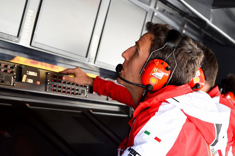 Der Ferrari-Rennstratege Iñaki Rueda