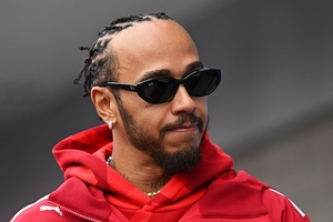 Lewis Hamilton in Las Vegas)