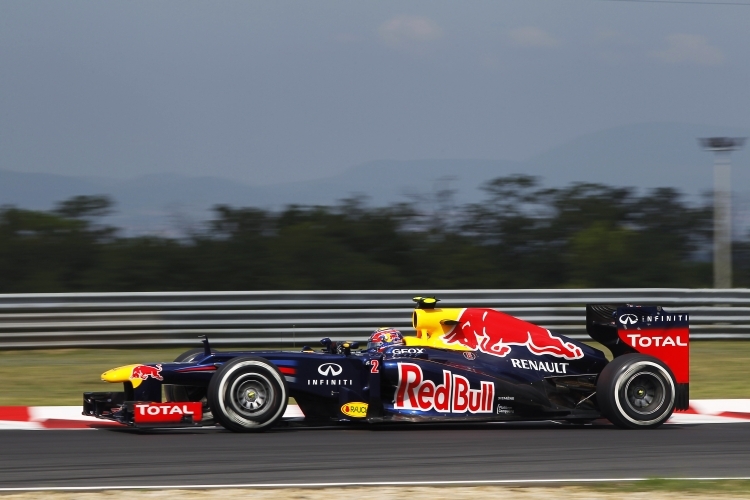 Mark Webber fuhr die bisher schnellste Zeit des Wochenendes