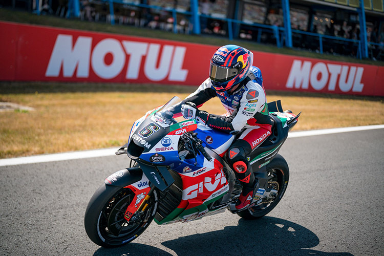 Stefan Bradl fuhr im FP1 in Assen auf Platz 19