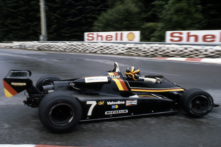Bellof 1982 im Formel-2-Rennwagen von Maurer