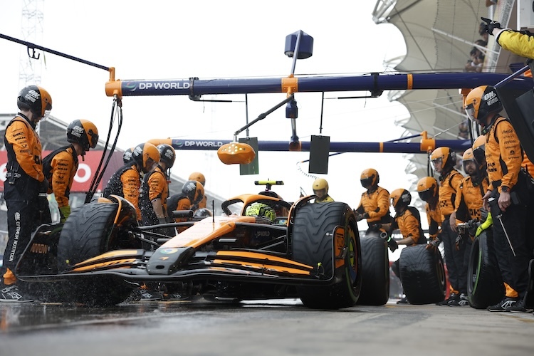 Lando Norris in Brasilien