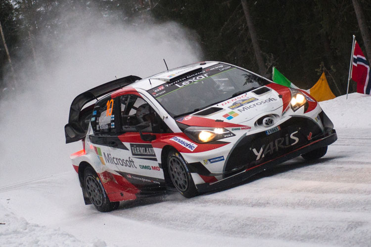 Geht die Erfolgsserie weiter? Jari-Matti Latvala im Toyota Yaris WRC