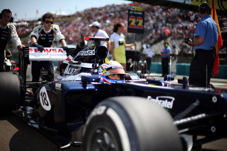 Maldonado gefällt’s im Williams-Team