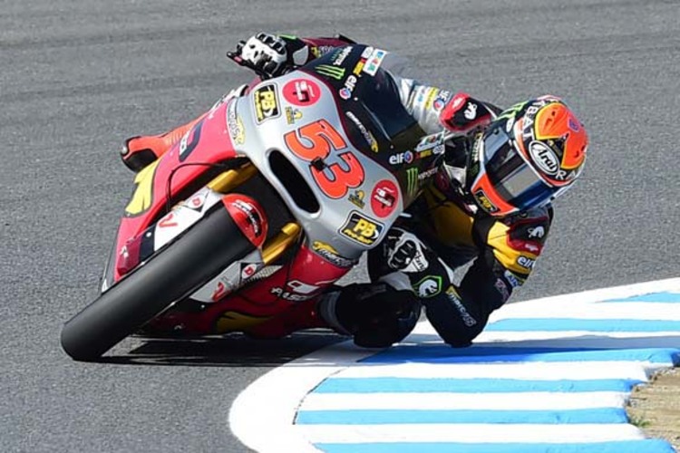 Weltmeister Tito Rabat beim Japan-GP 2014: Die Fahrer haben sich mit den Einheitsmotoren abgefunden