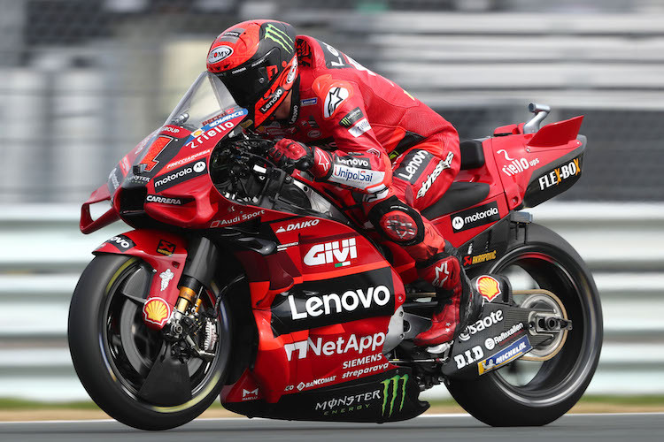Pecco Bagnaia aimerait moins de technologie sur les motos MotoGP