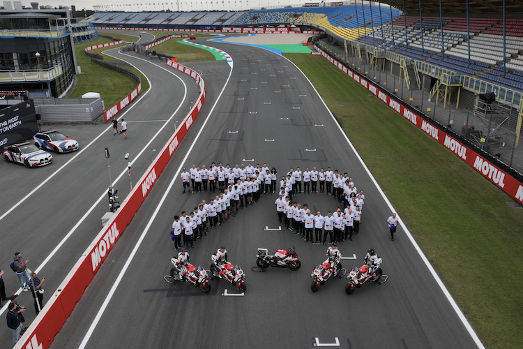 Yamaha Motor feiert in Assen das 70-jährige Jubiläum