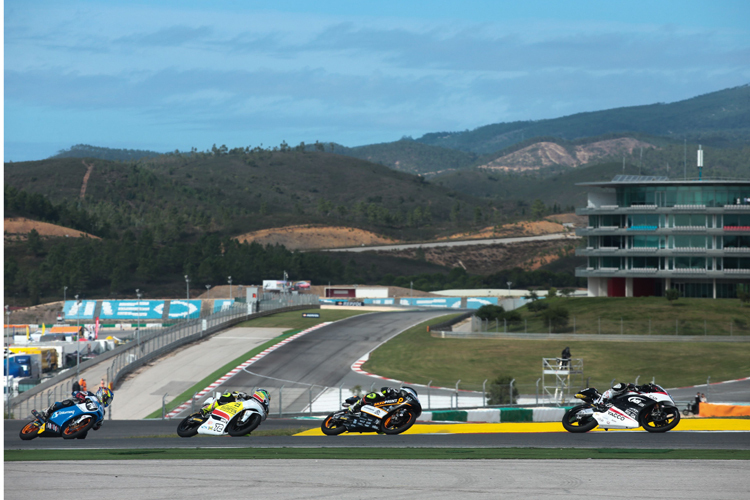 In Portugal landete der IDM-Moto3-Meister auf Platz 23