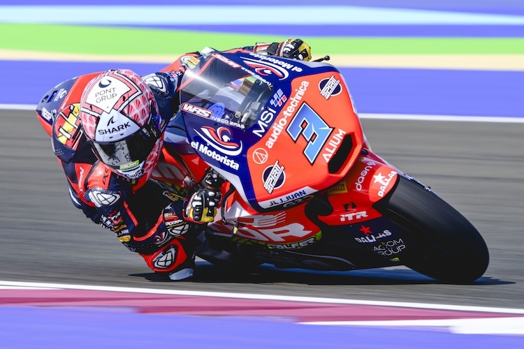 Das MSi-Boscoscuro-Team steht weiterhin hinter dem Moto2-Hoffnungsträger