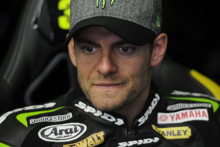 Grimmige Miene: Cal Crutchlow