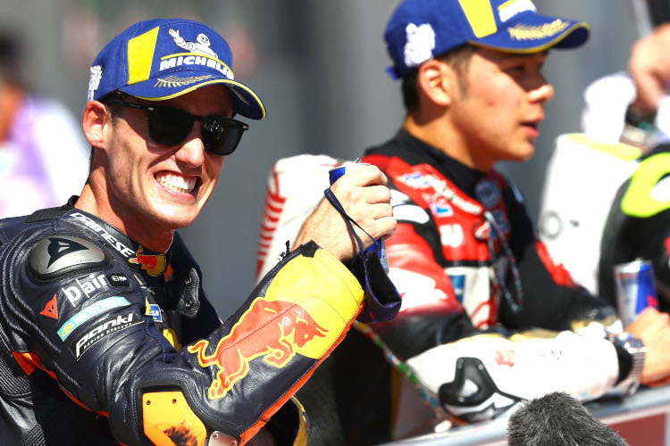 Pol Espargaró ist in der MotoGP-Saison 2020 noch ein Red Bull-KTM-Werksfahrer, dahinter LCR-Honda-Pilot Taka Nakagami